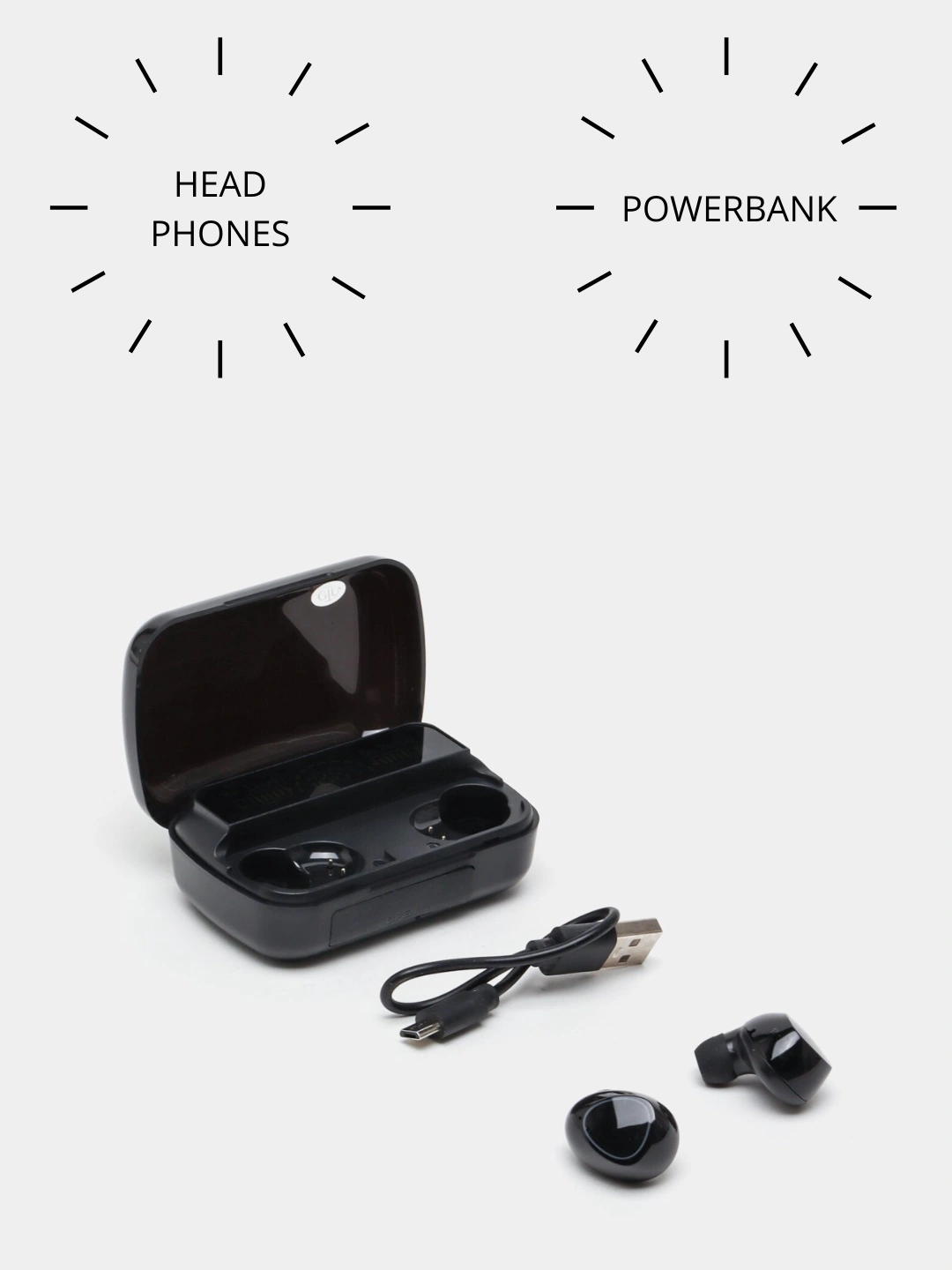 Беспроводные наушники М10, 2000 мА/ч купить по низким ценам в интернет ...