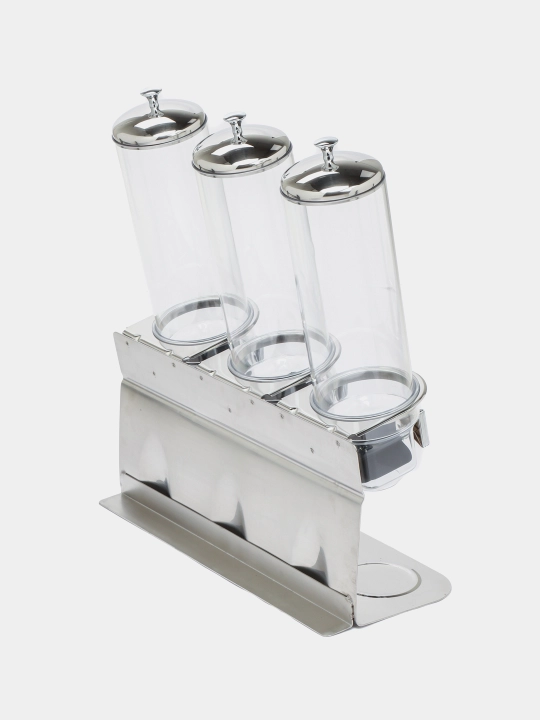 Maydalangan mahsulotlar uchun 3 qatorli dispenser
