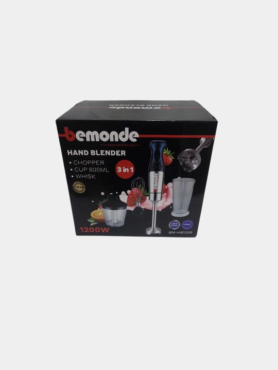 Qo'l blender 3 tasi 1 da Bemonde BM-HB1009