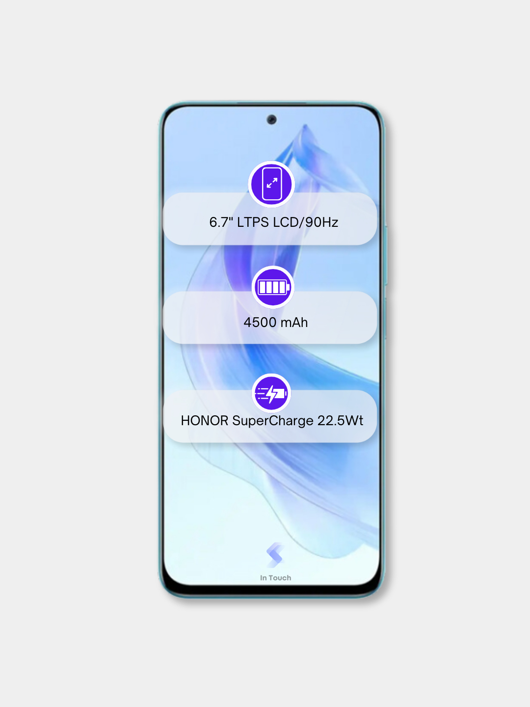 Смартфон Honor 90 Lite, 8/256 GB, большой безрамочный экран 6.7" купить ...