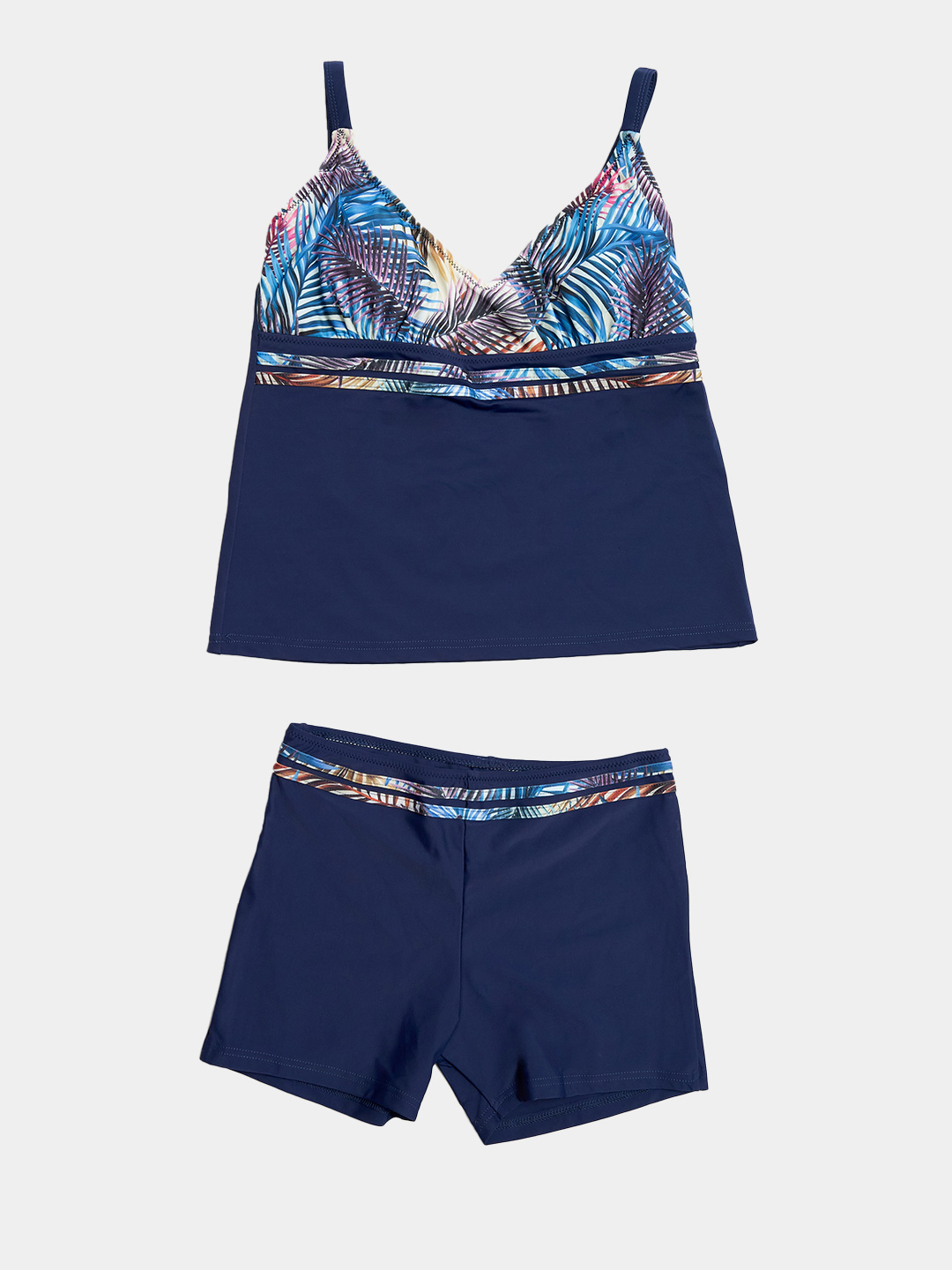 Женский купальник, раздельный, на завышенной талии, для бассейна купить ...