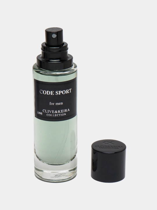 Parfyumlangan suv CLIVE & KEIRA №1095, Giorgio Armani Code Sport, erkaklar uchun atir 30ml