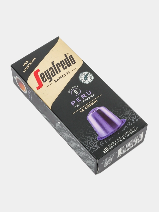 Кофе в капсулах Segafredo Zanetti, 100 капсул, совместимые с кофемашинами Nespresso