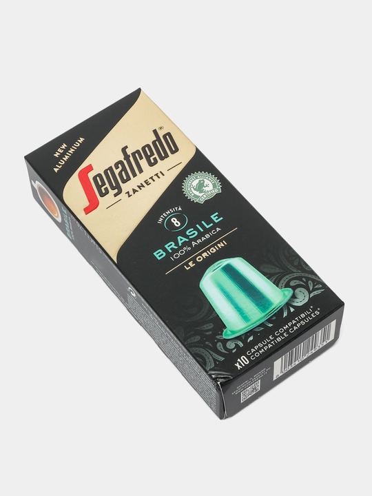 Кофе в капсулах Segafredo Zanetti, 100 капсул, совместимые с кофемашинами Nespresso