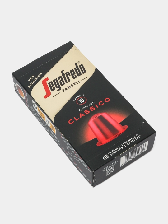 Кофе в капсулах Segafredo Zanetti, 100 капсул, совместимые с кофемашинами Nespresso