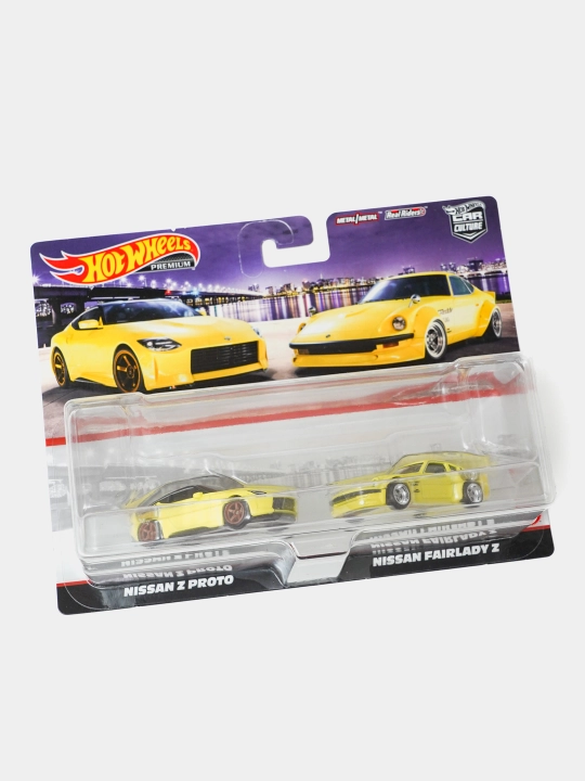Hot Wheels, yig'iladigan o'yinchoq mashinasi 1/64, Nissan, Toyota, Mercedes, BMW