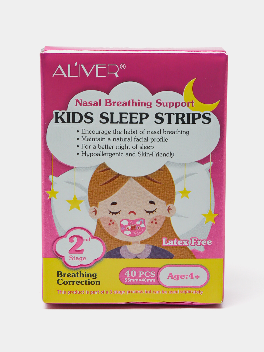 Детская лента-пластырь для сна Aliver Kids Sleep Strips, 4+ купить по ...