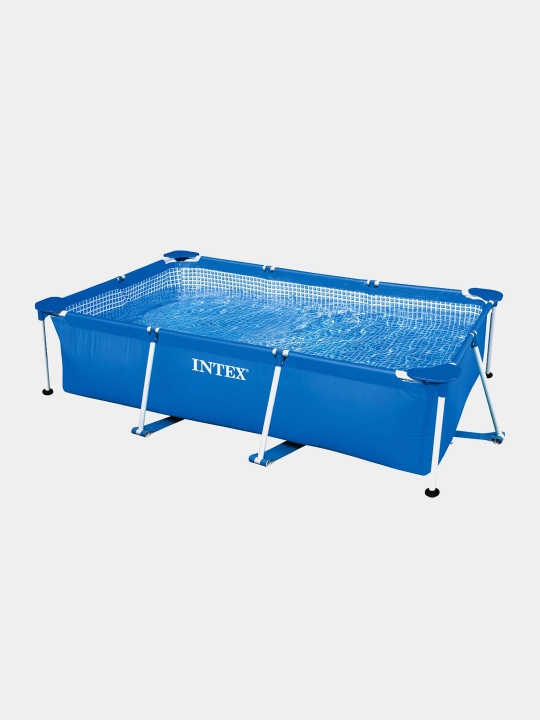 Каркасный бассейн 260x160x65 см, Intex 28271 прямоугольный