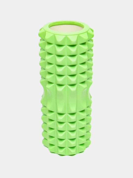 Yoga va рilates  uchun massaj valik, fitnes rolik, 33 sm