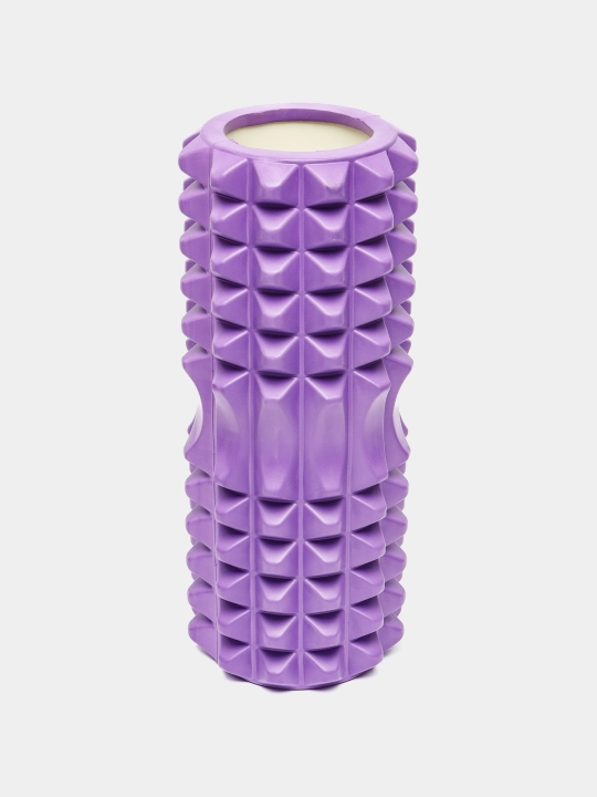 Yoga va рilates  uchun massaj valik, fitnes rolik, 33 sm