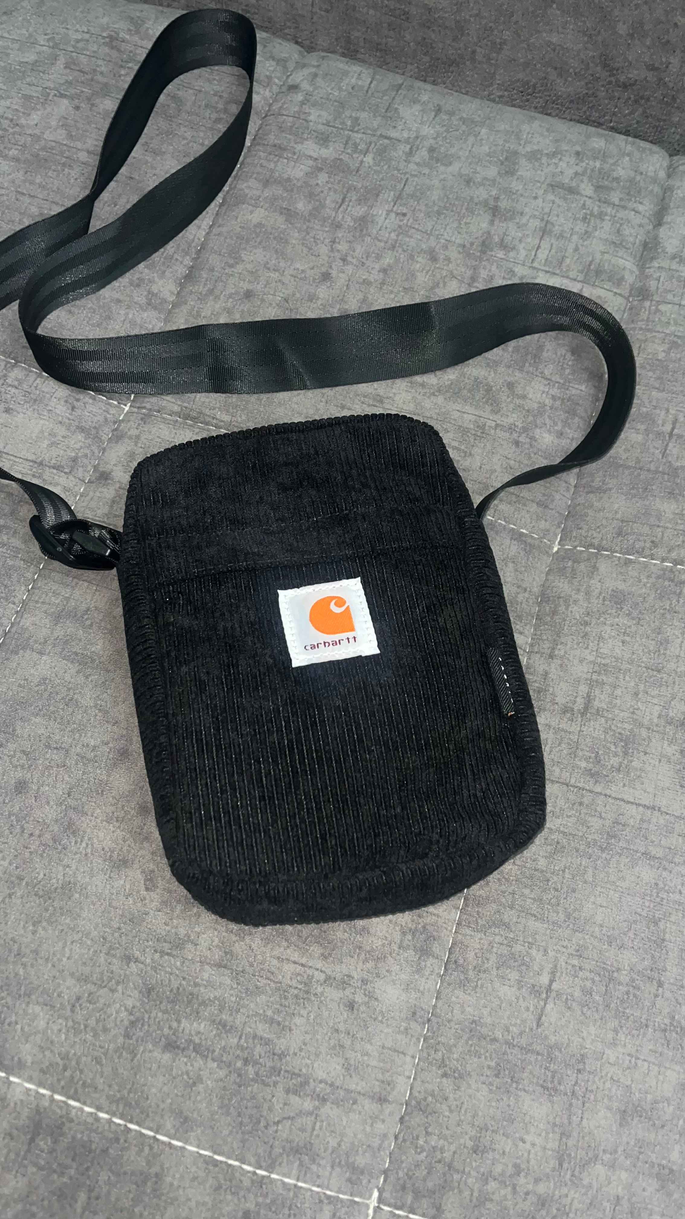 Сумка Carhartt Wip, через плечо, универсальная, унисекс, вельветовая, на ремне