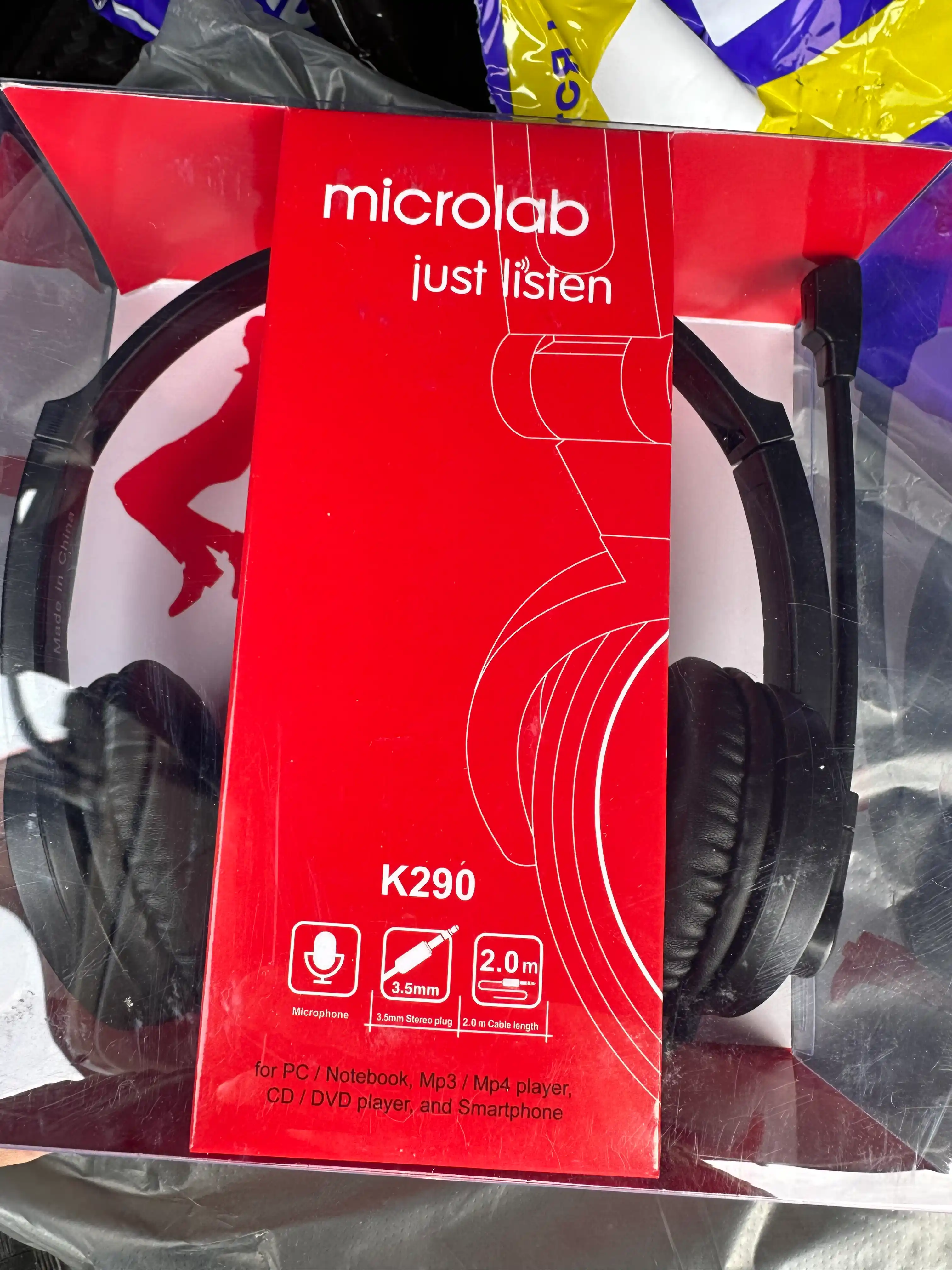 Проводные наушники для компьютера Microlab K290