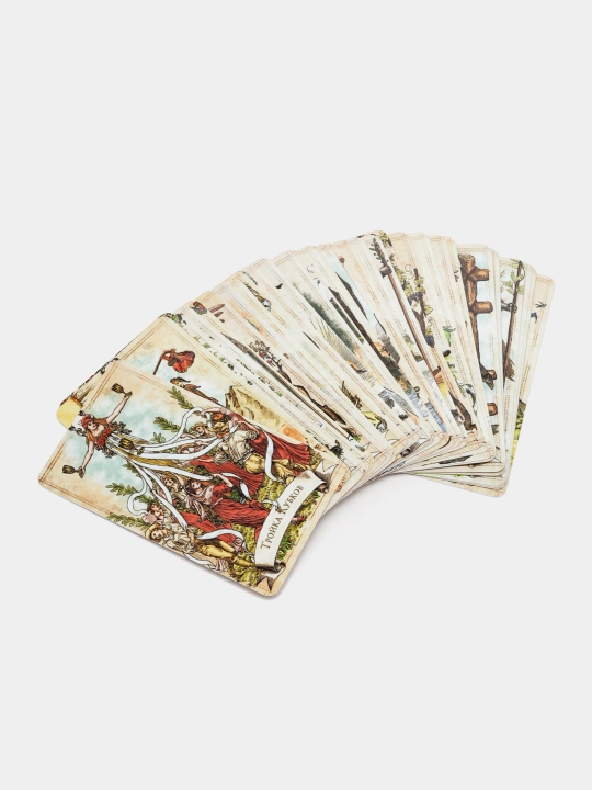 Tarot Vintage, 85 kartalar, mashhur ta'lim folbinlik klassik kartalari