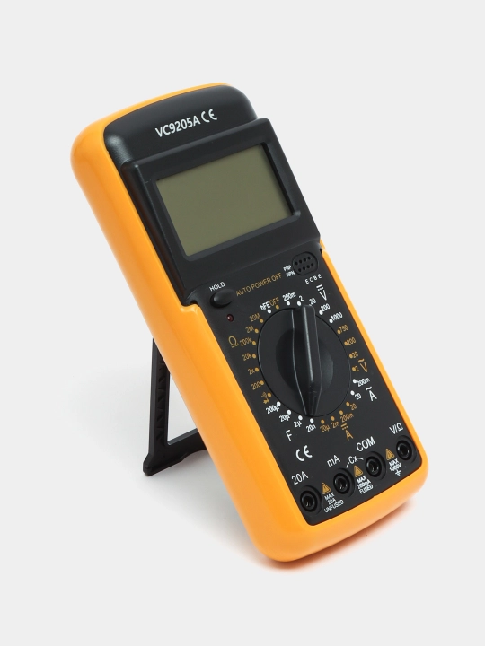 Multimetr raqamli DT9205A, ovozli qo'ng'iroq bilan