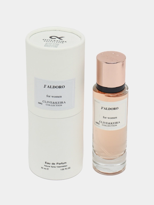 Parfyumlangan suv CLIVE & KEIRA №1092, Dior J'adore, ayollar uchun, 30 ml