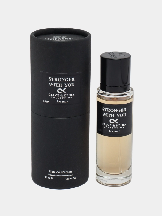 Parfyumlangan suv CLIVE & KEIRA №1039 Giorgio Armani Stronger With You erkaklar uchun, 30 ml