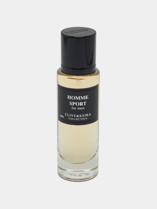 Parfyumlangan suv CLIVE & KEIRA № 1051, Christian Dior Homme Sport, erkaklar uchun, 30 ml