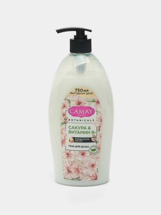 Гель для душа Camay, Японская сакура, 750 мл - 