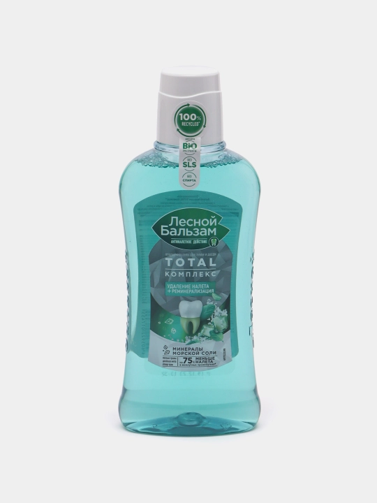 Og'izni yuvish Lesnoy Balzam, Yalpiz va o'rmon o'simliklari, 400 ml - 