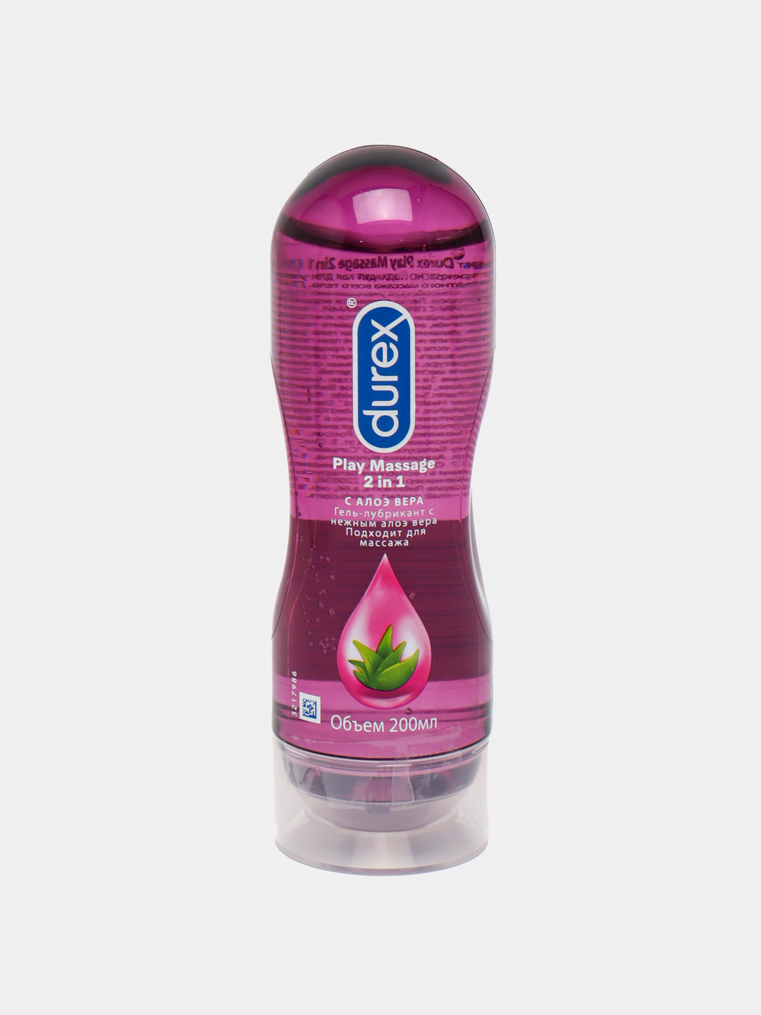 Гель-смазка Durex Play Massage 2in1, с успокаивающим Алоэ вера, 200 мл ...