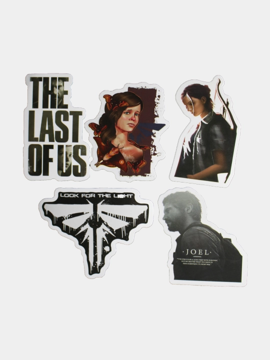 Наклейки The Last of Us, по сериалу "Один из нас", 10 шт, рандом