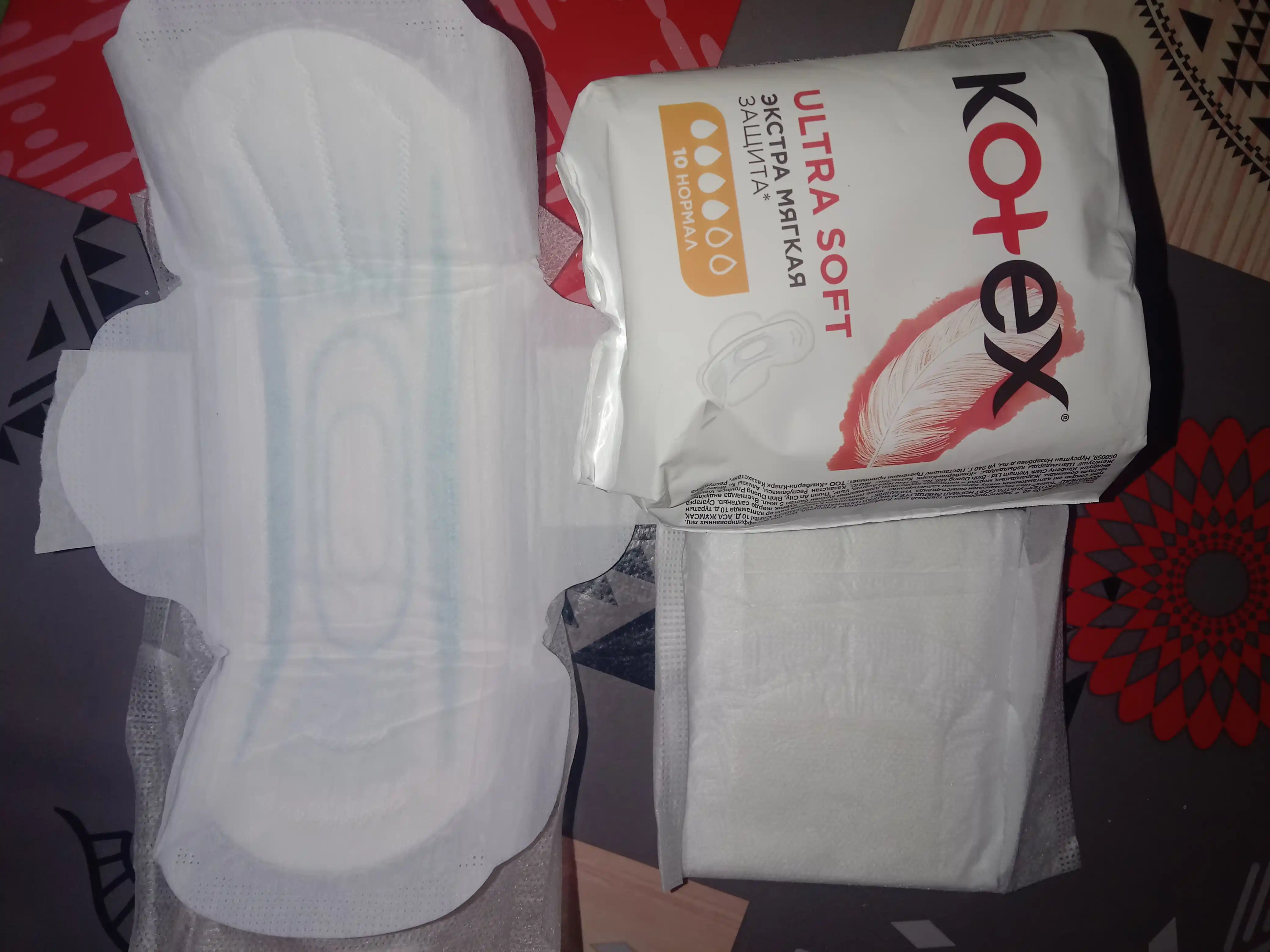 Gigiyenik prokladkalar Kotex Soft Normal, 10 dona