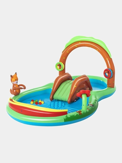 Игровой центр "Лесные игры" Bestway 53093, 295х199x130 см — DELFINN-53093