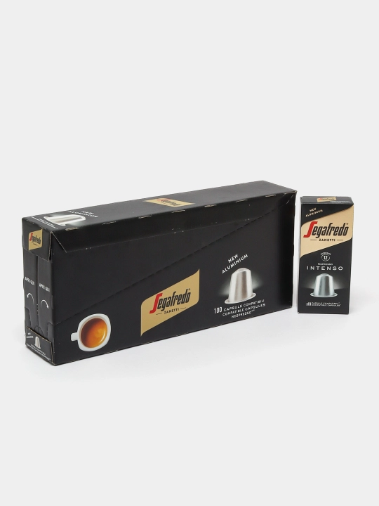 Кофе в капсулах Segafredo Zanetti, 100 капсул, совместимые с кофемашинами Nespresso