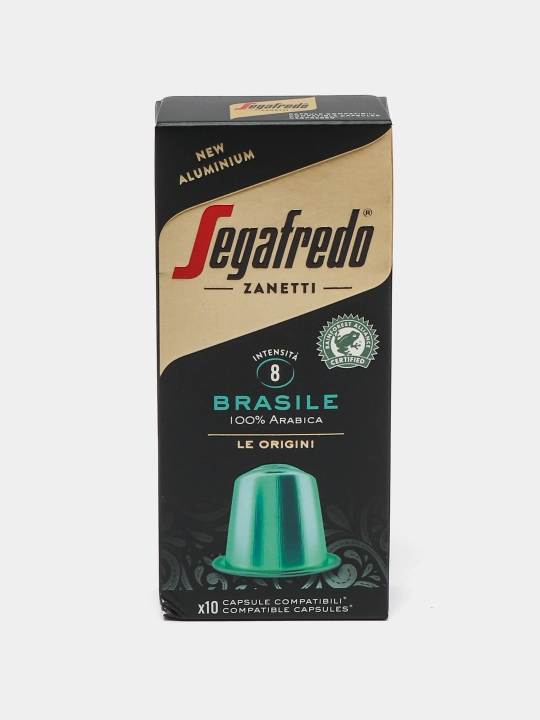 Кофе в капсулах Segafredo Zanetti, 100 капсул, совместимые с кофемашинами Nespresso