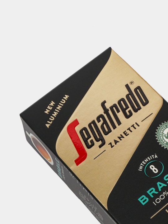 Кофе в капсулах Segafredo Zanetti, 100 капсул, совместимые с кофемашинами Nespresso
