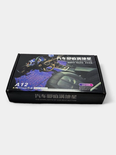 Подсветка салона автомобиля LED IR RGB, музыкальная атмосфера, 12 Led AutoSTARLed