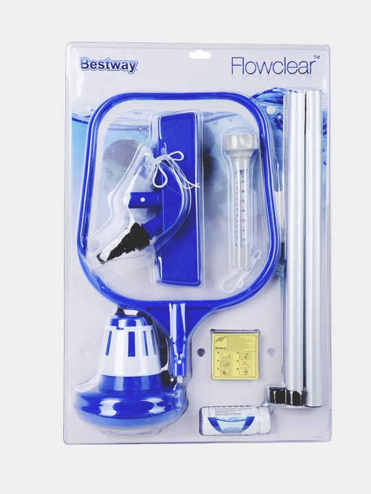 Набор для чистки и ухода за бассейном, 7 предметов, Bestway 58195