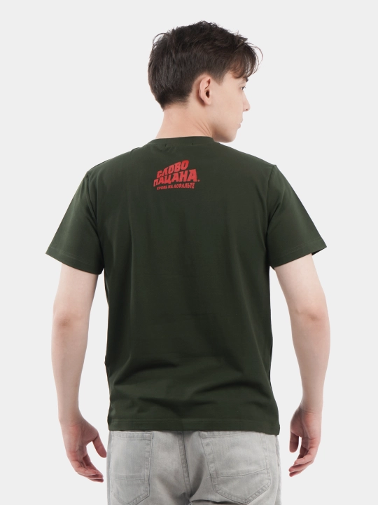 Erkaklar va ayollar uchun futbolka, oversiz, print bilan, unisex, paxta