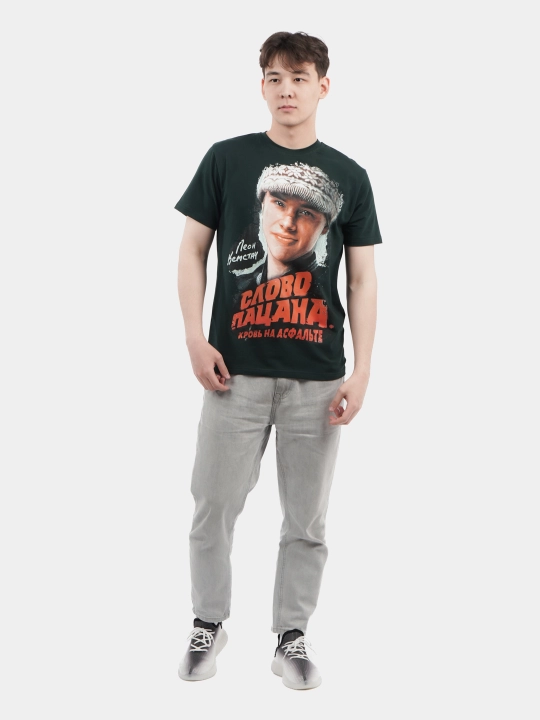Erkaklar va ayollar uchun futbolka, oversiz, print bilan, unisex, paxta