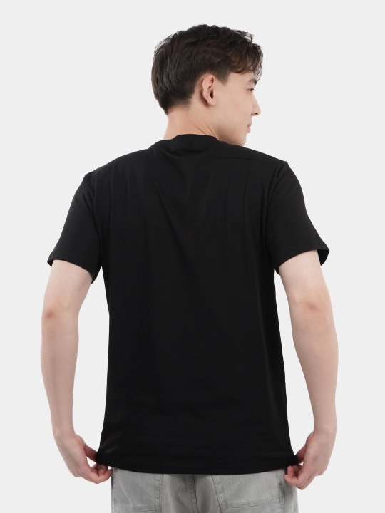 Erkaklar va ayollar uchun futbolka, oversiz, print bilan, unisex, paxta