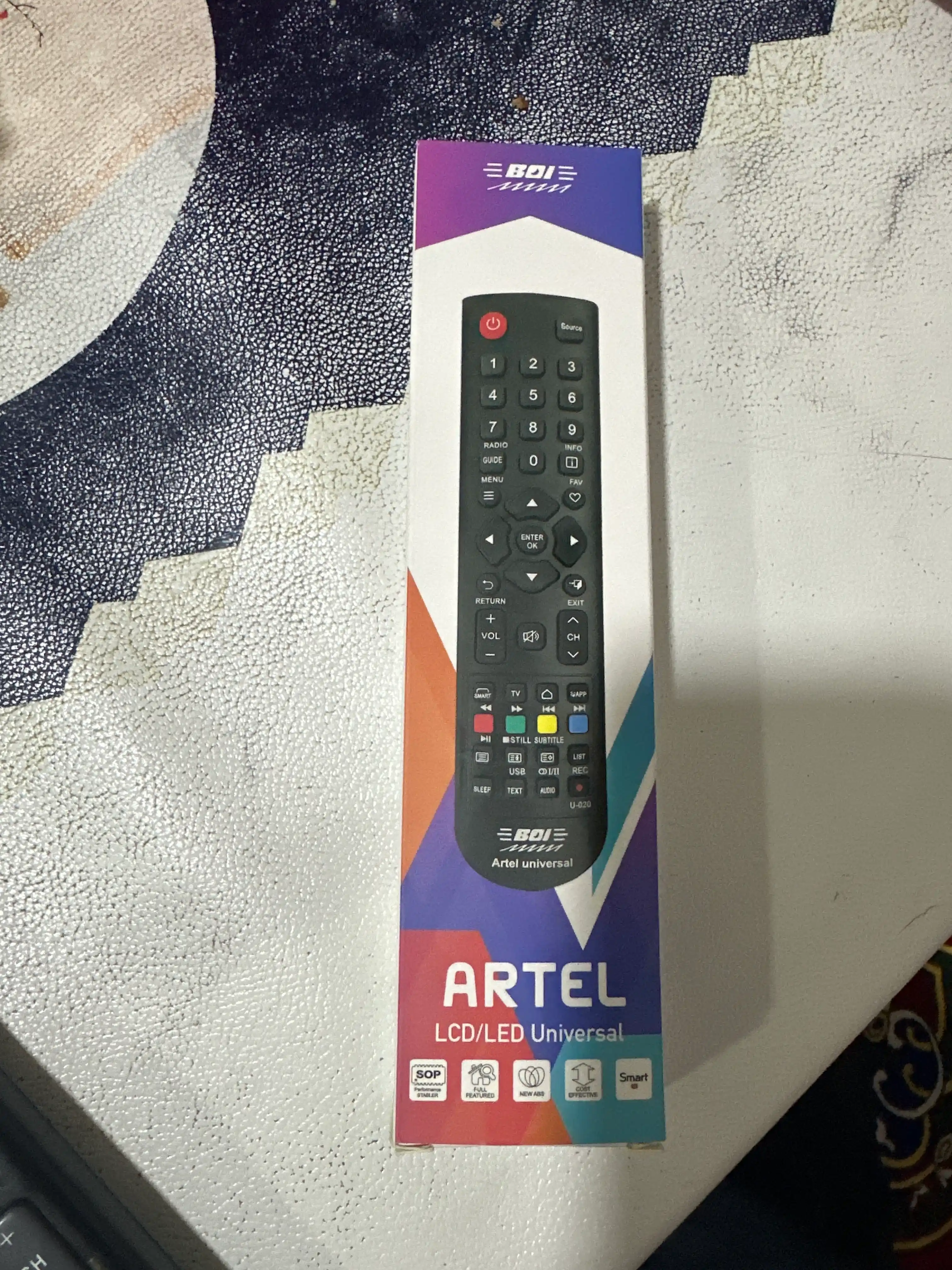 Универсальный пульт для телевизоров Artel, Shivaki, Vesta
