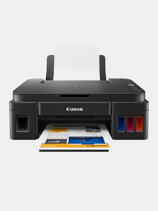 Цветной принтер Canon PIXMA G3410, 3 в 1, с поддержкой Wi-Fi, сканер и печать, МФУ