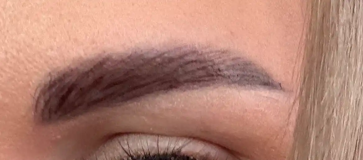 Microblading qoshlar uchun ko'z qopqog'i qalam, suv o'tkazmaydigan, 3 ranglar