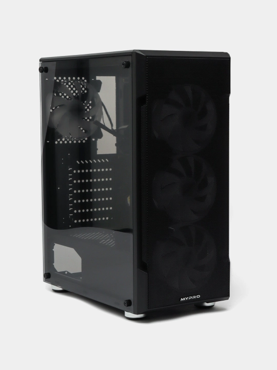 Kompyuter korpusi Mypro Gaming MG 15TG, Qora rangli RGB
