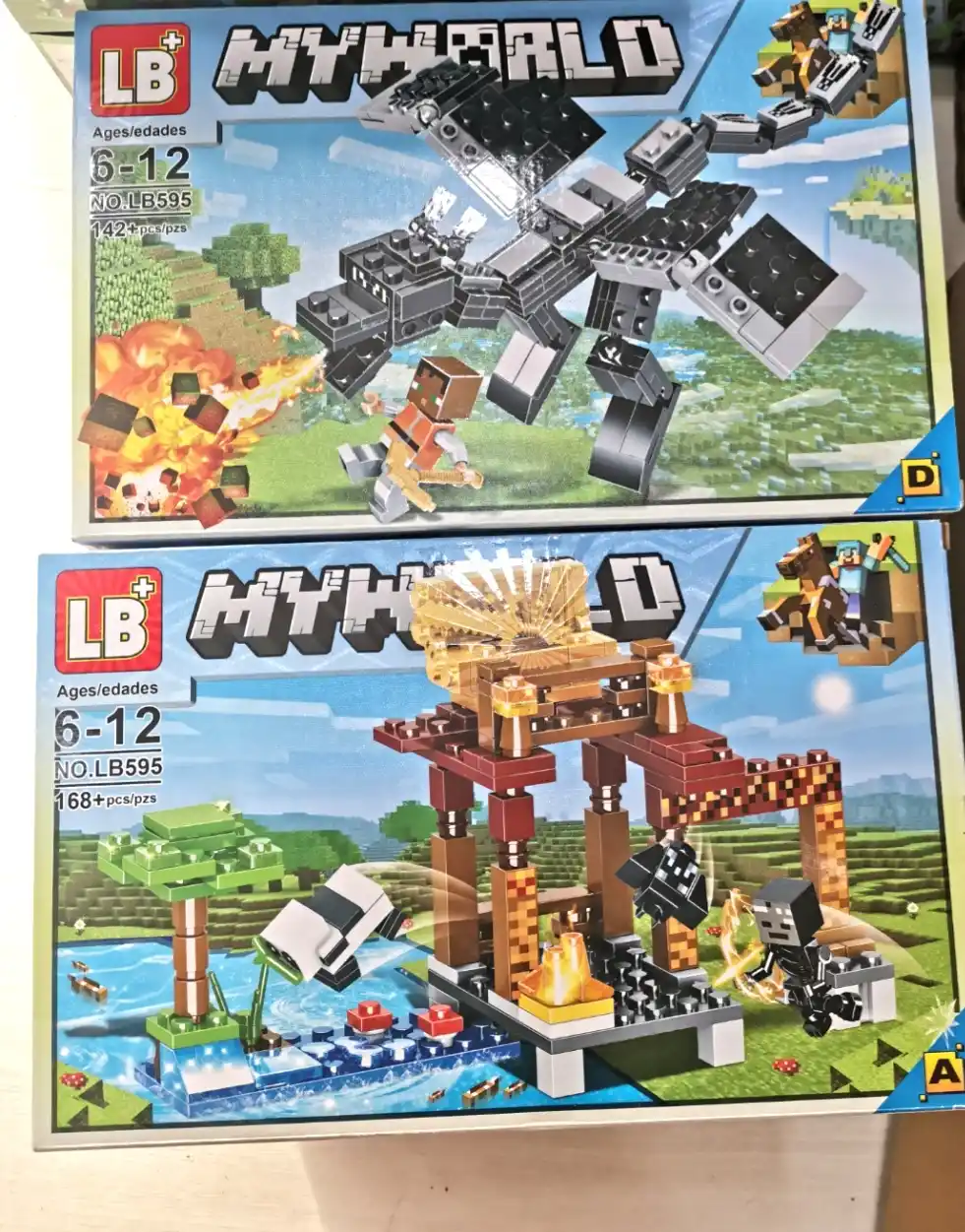 Lego My World konstruktori Lego Minecraft, Cube world bilan mos keladi