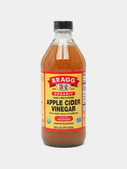 Bragg, organik olma sirkasi, filterlanmagan, Organic Apple Cider Vinegar, 473 ml - 