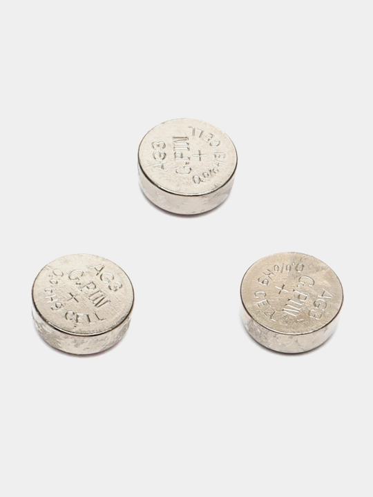 Oyinchoq va kichik qurilmalar uchun LR44/LR41/LR1130 tanga, tabletka batareyalar