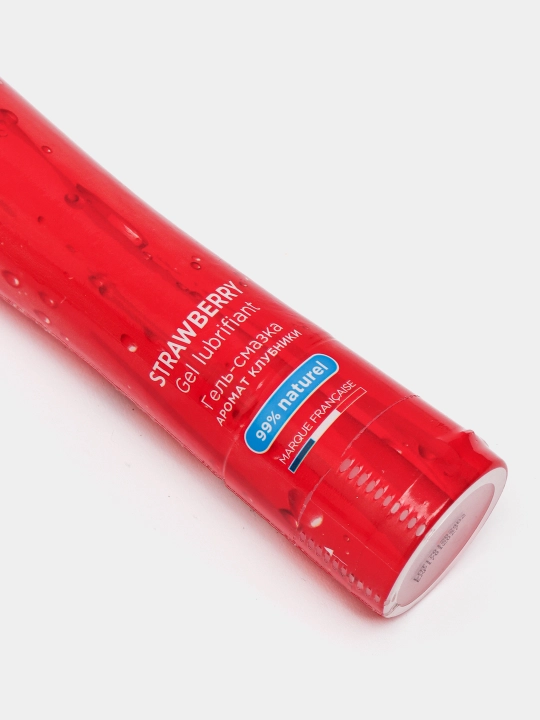 Лубрикант гель для интимной гигиены Soft Strawberry, аромат клубники, 80 мл