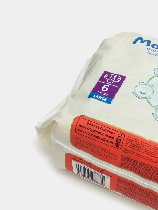 Monchico Eco+, o'lchami 6, 15-20 kg, 11 dona