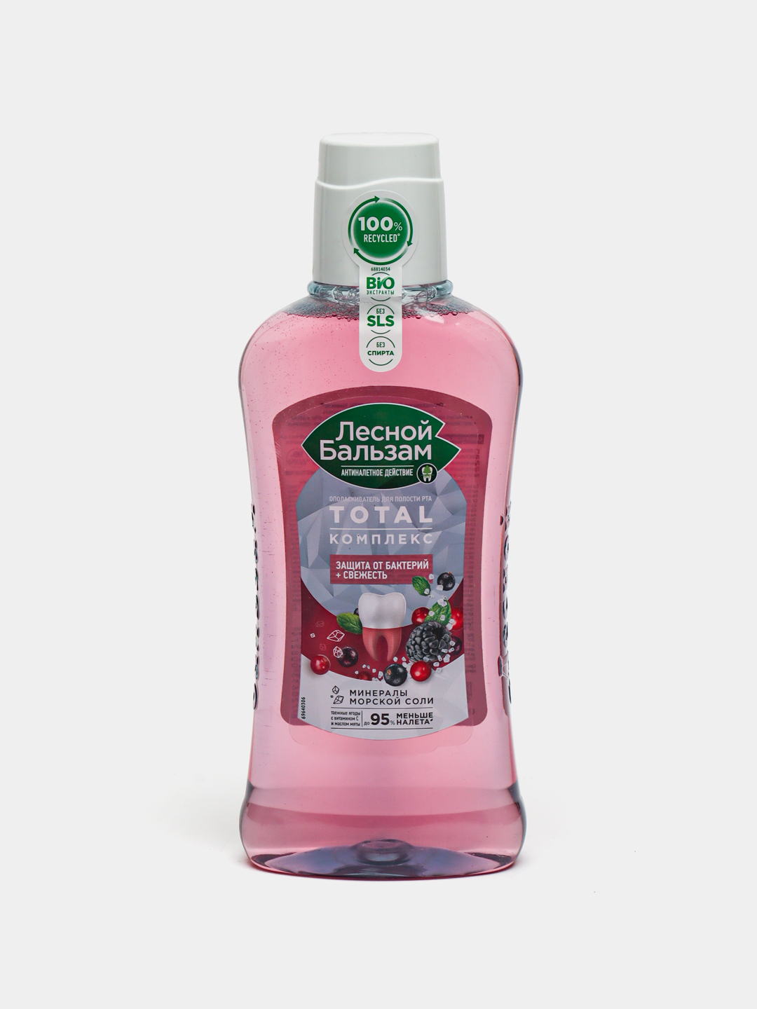 Og'izni yuvish Lesnoy Balzam, Jami murakkab tayga rezavorlari, 400 ml - 