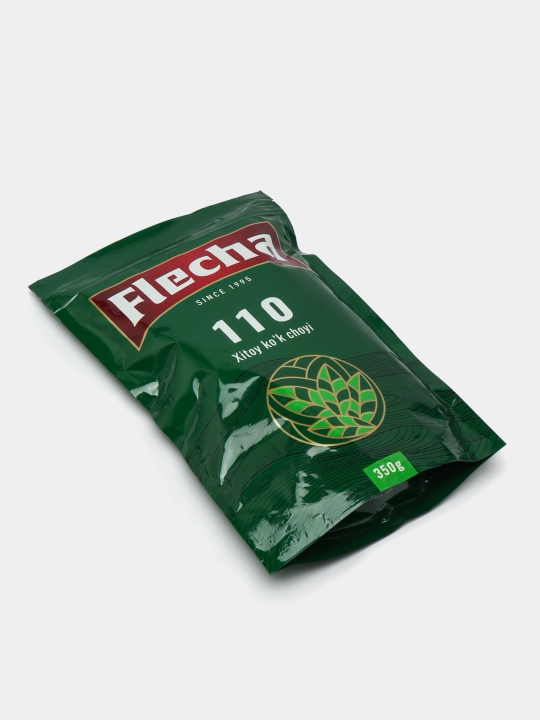Китайский зеленый чай FLECHA 110, крупнолистовой, 350 г