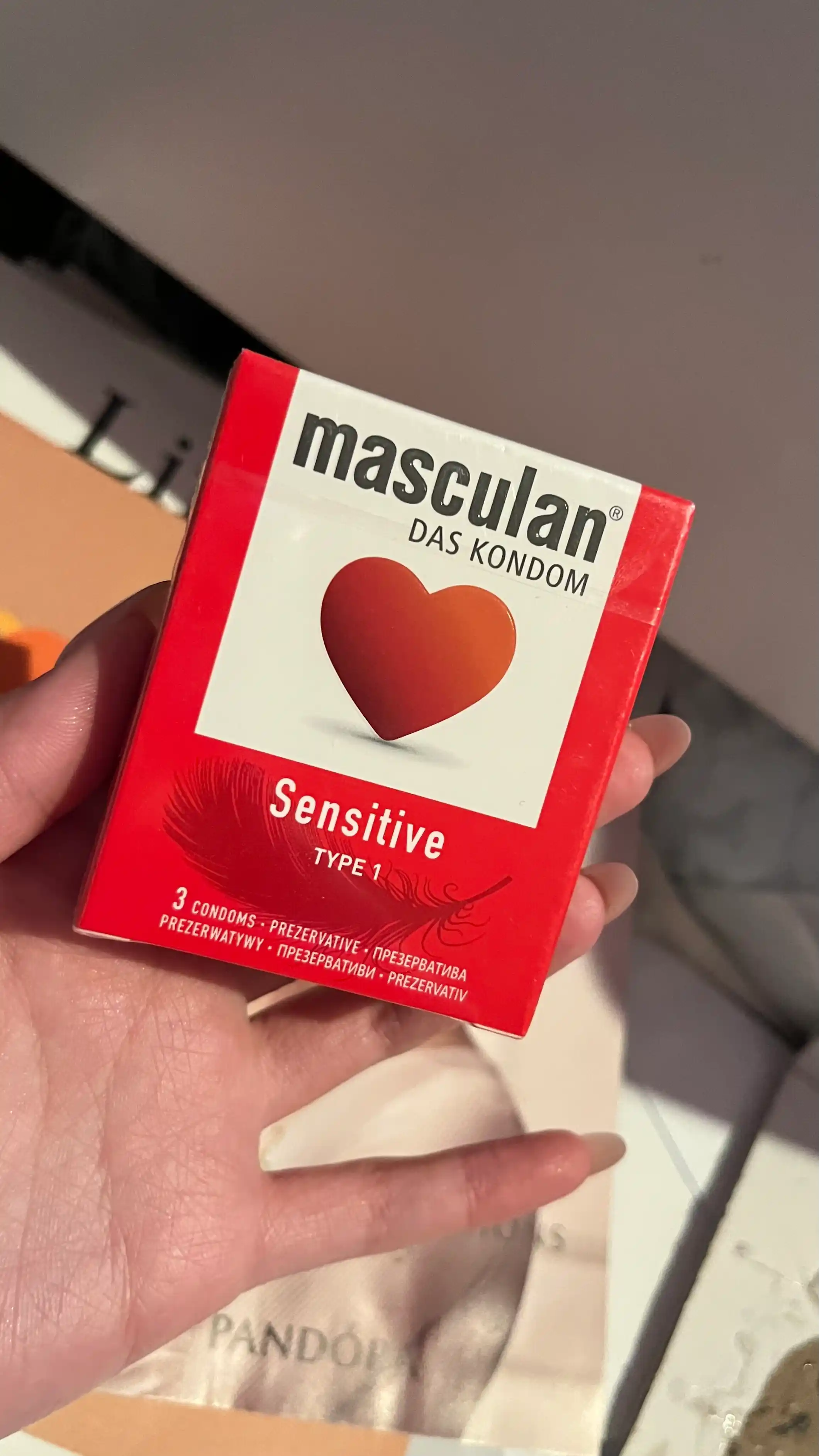 Презервативы "Masculan", из натурального латекса со смазкой, 3 шт