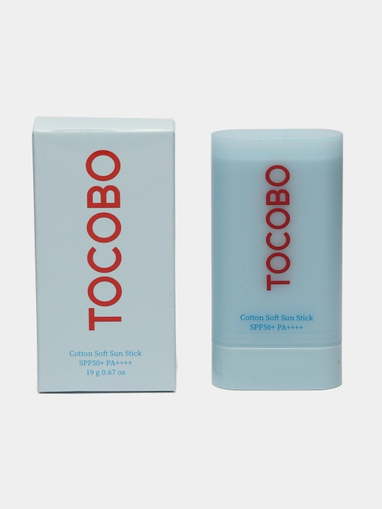 Солнцезащитный стик, Tocobo, Cica cooling, Cotton soft, Vita Waterproof, SPF50+ PA++++ 19 гр