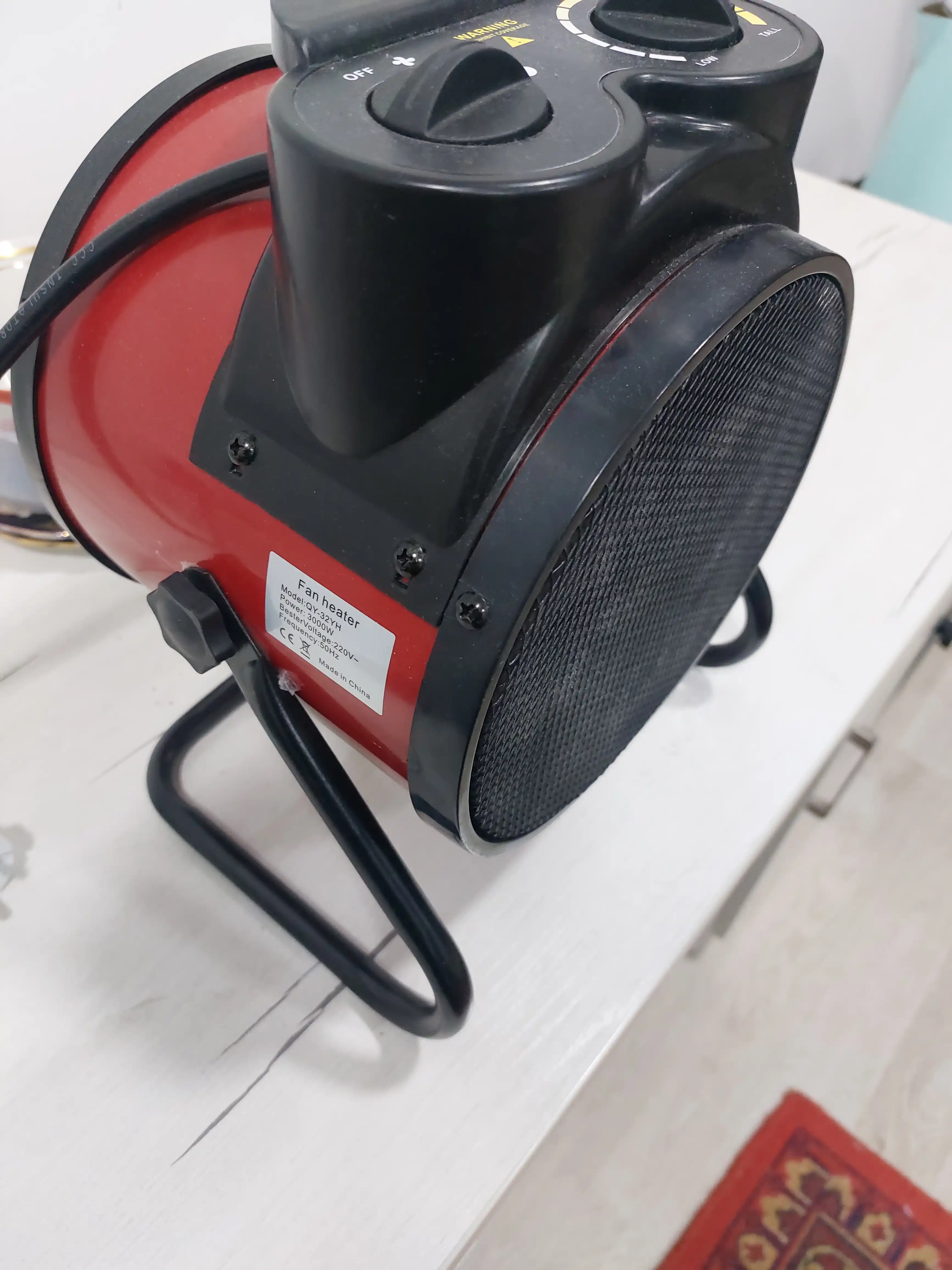 Elektr issiqlik pushkasi, 5000W, 3000W, 2000W, isitgich