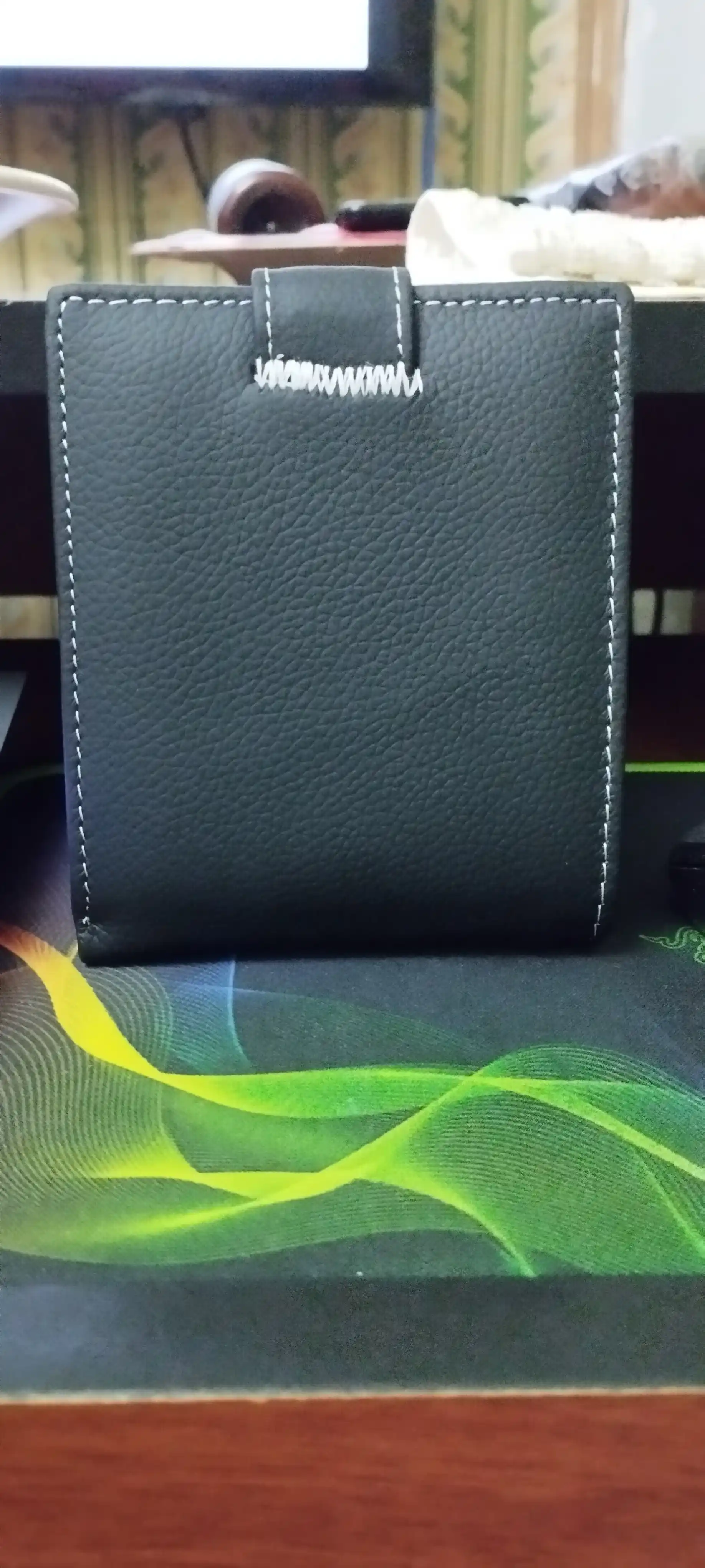 Erkaklar hamyoni Genuine Leather Pocket Wallet